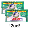 Detergente ARIEL All-in-1 Pods 2ud de 25+9 (68 capsulas en total) máquina liquido