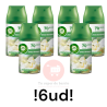AIR WICK Ambientador automático frescor White Bouquet Flores Blancas recambio 6 unidades 250 ml