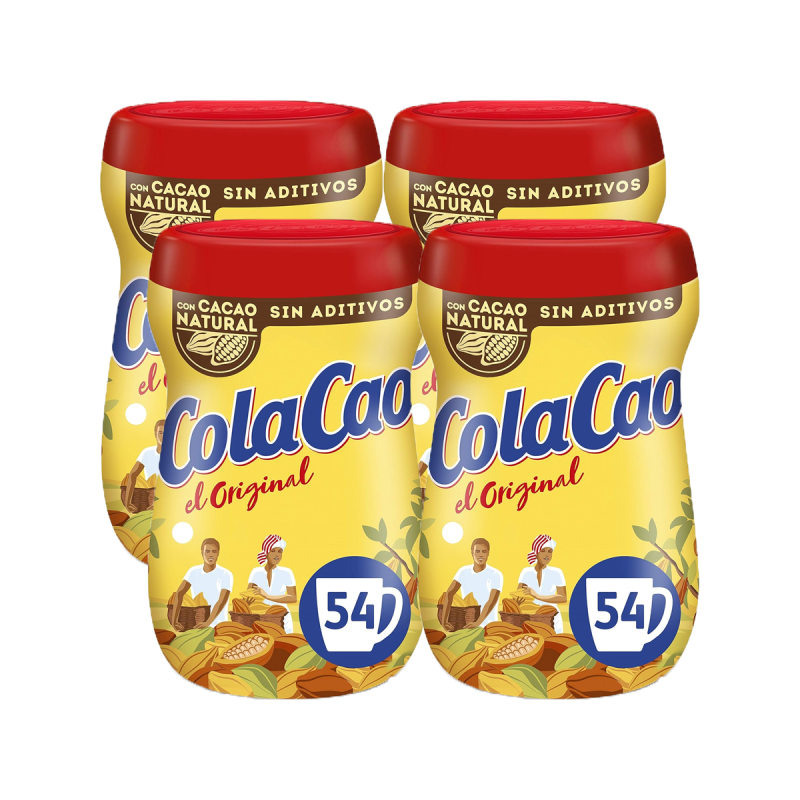 COLA CAO Cacao soluble el original 4x760 g