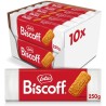 Galletas LOTUS caramelizadas Biscoff original 10 paquetes de 250g