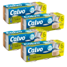 Atún claro en aceite de oliva Calvo pack de 6 latas de 52 g - 4 UD -
