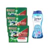 3UD Detergente ARIEL Todo en 1 Extra Poder Quitamanchas de 12 cápsulas (36 capsulas en total) + Perlas LENOR 210g
