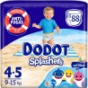 Dodot Pañales Bebé Bañador Splashers Talla 4-5 (9-15 Kg) Pack 88uds
