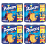 Mondelez Galletas PRINCIPE Rellenas Crema Chocolate 3 Paquetes 300 G 4 Unidades